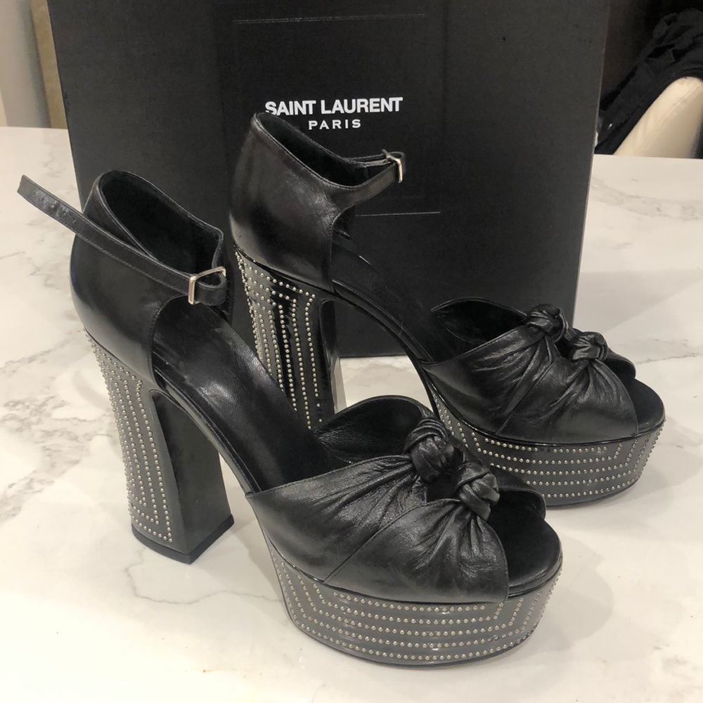 Platform Studded Heels🔥